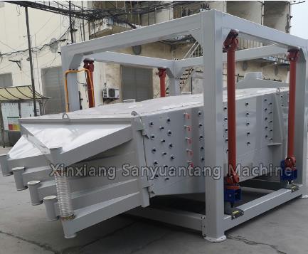 The effect of quartz sand vibrating screen is not good. If the budget is sufficient, you can consider a gyratory sifter.