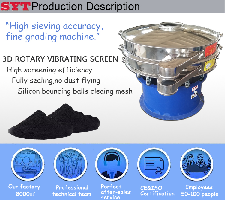 How to solve the circular vibrating screen leakage powder material ?